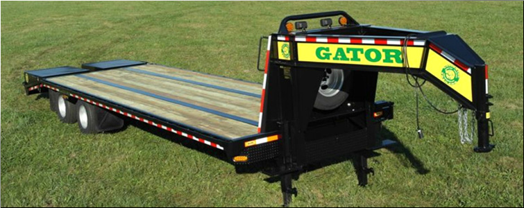 GOOSENECK TRAILER 30ft tandem dual - all heavy-duty equipment trailers special priced  Wolfe County, Kentucky